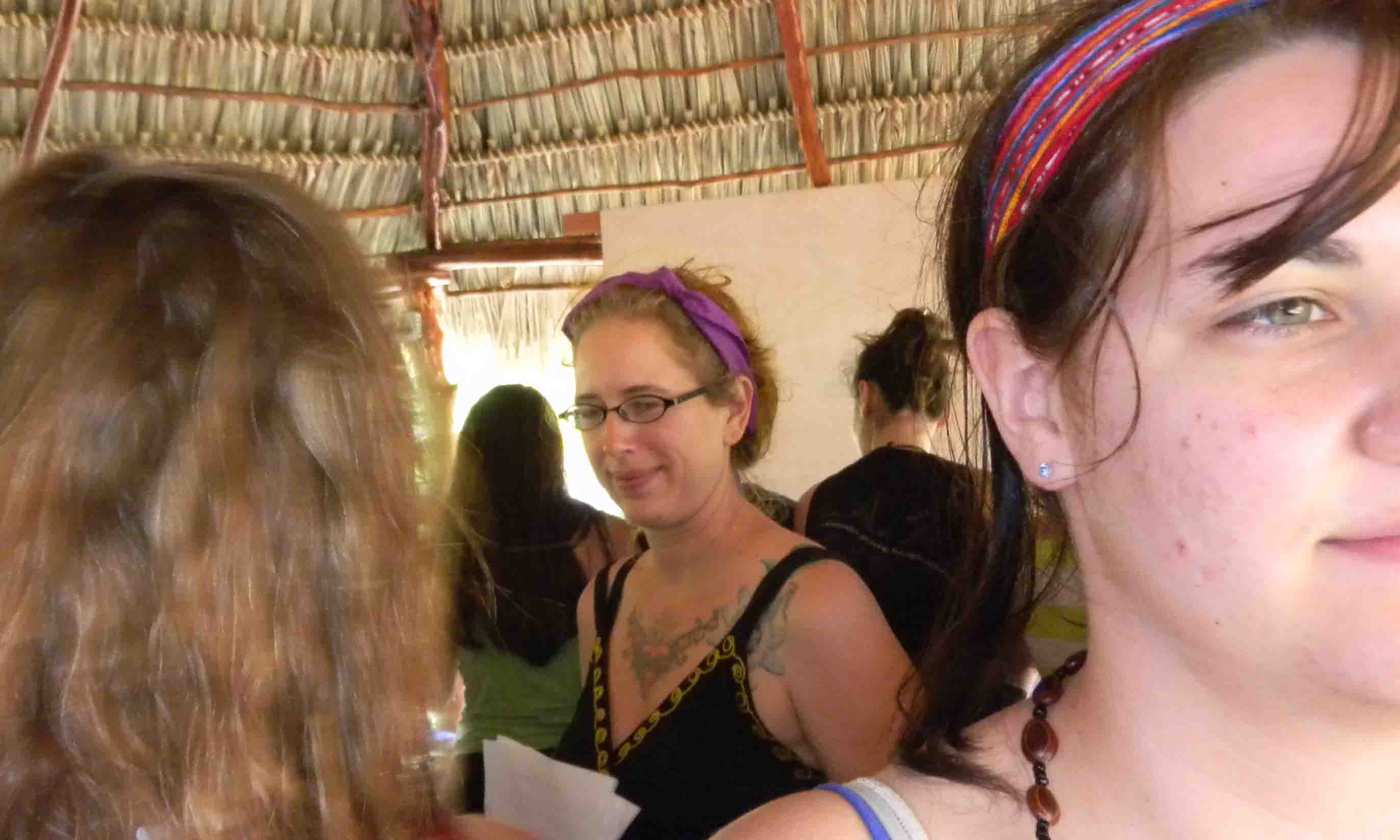 Tania Neubauer ND
          leading a group awareness exercise
